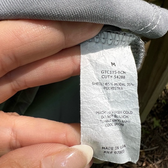 Green Envelope Zippered Tank Top size Medium - Picture 7 of 7